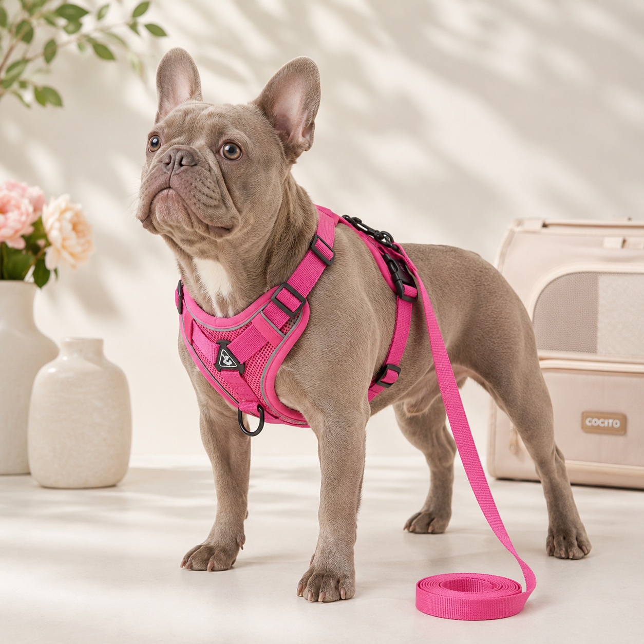 Reflective No-Pull Dog Harness & Leash Set