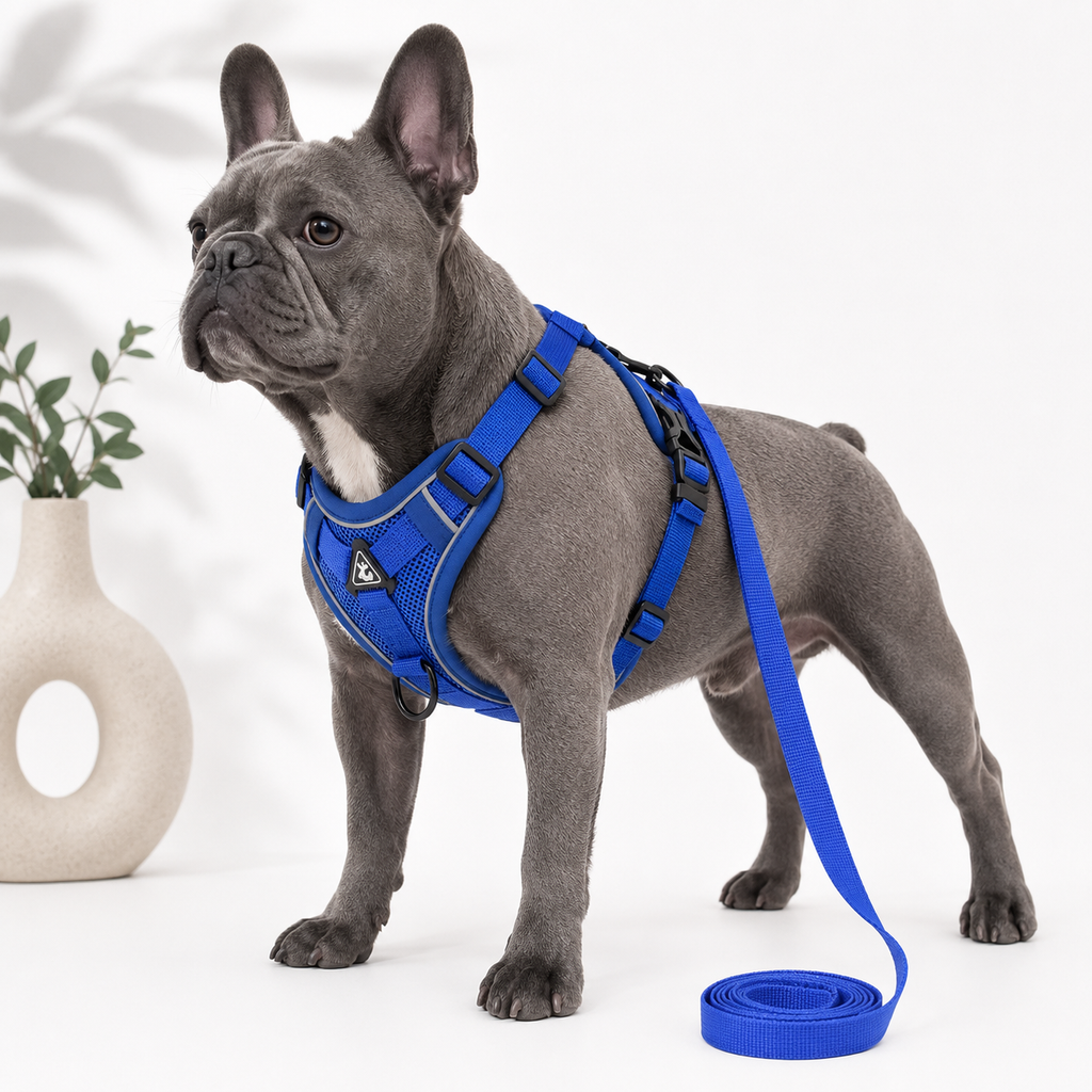 Reflective No-Pull Dog Harness & Leash Set