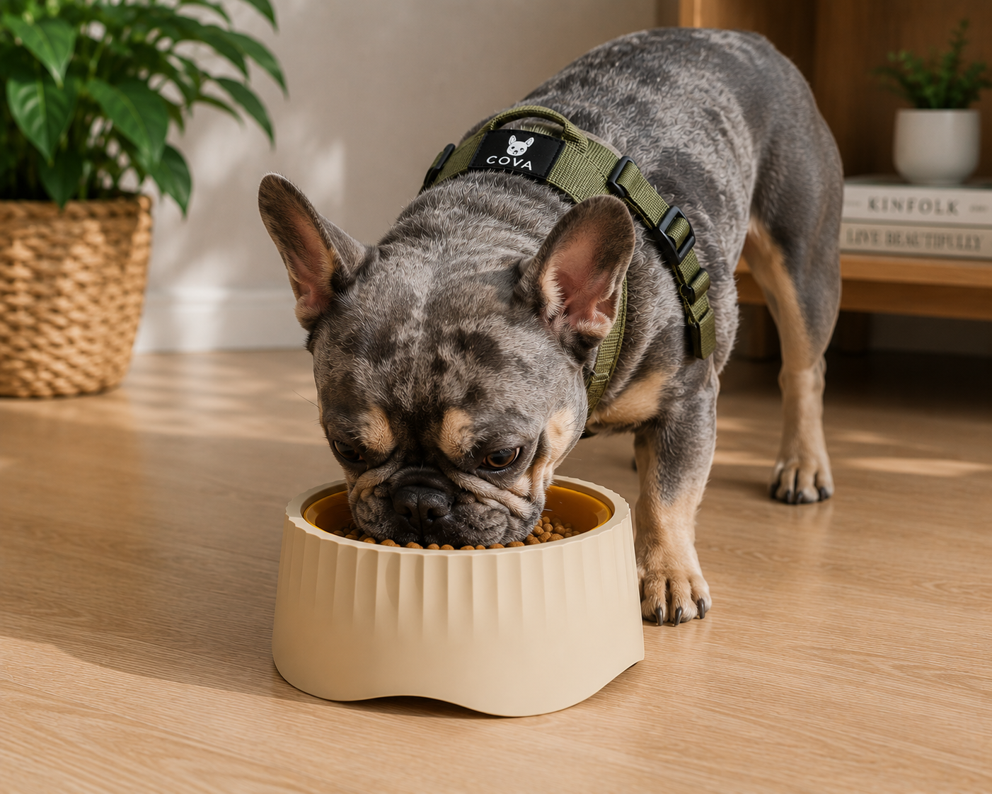 Cova™ 2-in-1 Slow Feeder Dog Bowl