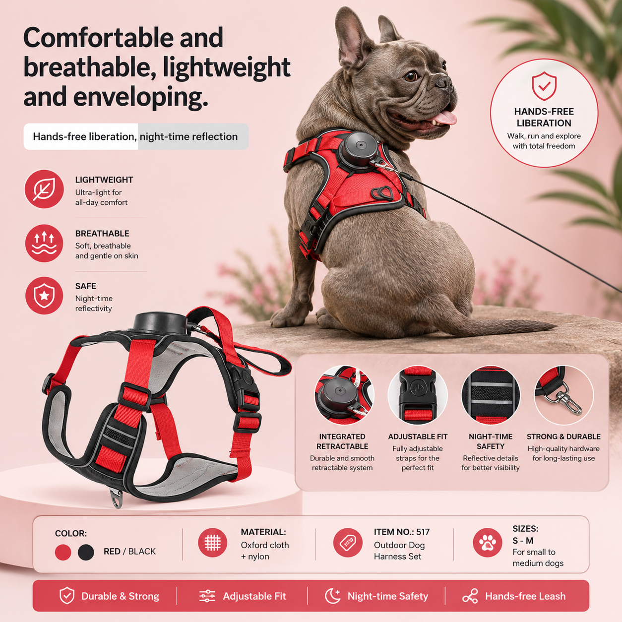 Adventure Retractable Harness Set