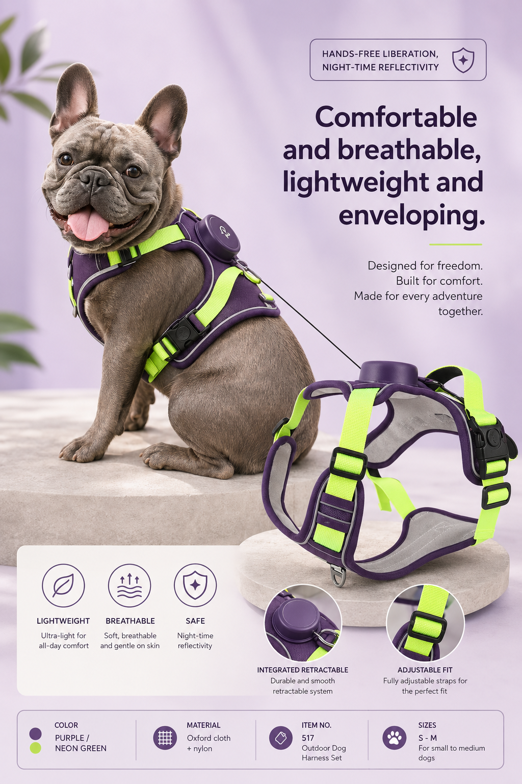 Adventure Retractable Harness Set